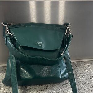Matt & Nat Dark Green Shoulder Bag